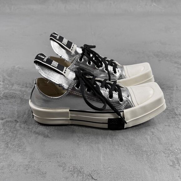 Rick Owens x Converse Turbodrk Chuck 70 Sneakers A01292C  Women's 7, EU 37.5 - Picture 3 of 6